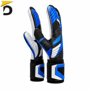 Guantes de Portero de Cuero Premium con Agarre Fuerte, Acolchado Suave en la Palma, Correa de Muñeca Ajustable y Soporte Seguro para Entrenamiento y Partidos - Product Image 2