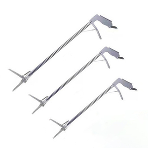 Pince de préhension professionnelle à long manche en acier inoxydable pour serpents et reptiles, idéale pour l'extérieur - Product Image 3