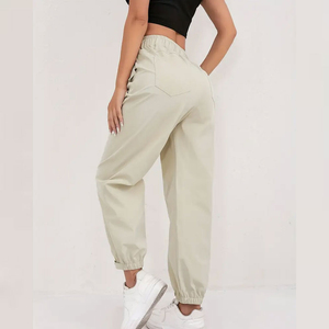 Pantalones Cargo para Mujer de Alta Calidad, Cómodos, Servicio OEM, Precio Bajo, Secado Rápido, Cierre con Cordón - Product Image 5