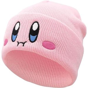 Kirby Anime Print Beanie Chapeau tricoté d'hiver imperméable de haute qualité avec un design élégant pour les vêtements de plage - Product Image 5