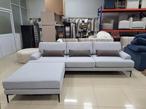 Sofá Cama en Forma de L con Funda Extraíble, Tela Lavable Ecológica, Asientos Reclinables, 6 Plazas, Espuma Suave para Apartamento, Dormitorio, Sala de Estar - Product Image 2