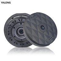 Subwoofer de voiture 12 pouces pour roue de secours, haut-parleur de basses amplifié, installation discrète dans le coffre, audio automobile, fournisseur professionnel OEM ODM