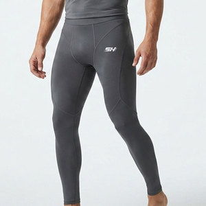 Leggings de compression haute performance pour hommes – Taille élastique, respirants, soutien optimal, extensibles, évacuation de l'humidité, entraînement sportif - Product Image 1