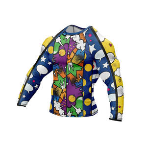 Brand New 2026 Best Manufactured Oem Most Popular Design Rash Guard Men Gym Wear Rash Guard Stylish Breathable Compression Shirt - Product Image 2