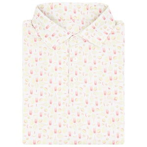 เสื้อยูนิฟอร์มกอล์ฟแบบสวมใส่สบายสำหรับผู้ชาย ผลิตตามสั่ง คุณภาพสูงจากโรงงาน (OEM) ผ้าฝ้าย 100% พิมพ์ลายแบบซับลิเมชั่น สไตล์สตรีทแฟชั่น แขนสั้น - Product Image 6