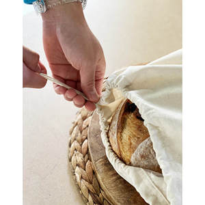 Sac à pain en jute multi-usages pour le rangement du pain, l'organisation de la cuisine et l'utilisation en épicerie - Product Image 4
