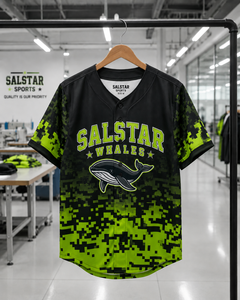 Camisetas de Béisbol Personalizadas de Alta Calidad al por Mayor, Camisetas de Moda Salstar, Uniformes de Béisbol con Logotipo OEM Baratos, Uniformes de Tendencia en Venta - Product Image 4