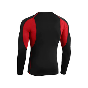 Concevez vos propres t-shirts de compression personnalisés, t-shirts de compression à manches longues, t-shirts de compression unis pour hommes de la meilleure qualité - Product Image 1