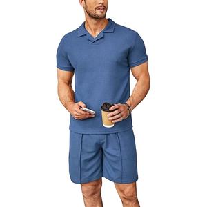 Conjunto de pantalones cortos de dos piezas con logotipo personalizado para mujer, camiseta en blanco y conjunto de pantalones cortos, ropa deportiva de secado rápido de algodón, conjuntos de pantalones cortos de motorista para mujer - Product Image 2