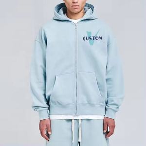 Custom Logo Plus Size <b>Men</b> Jacket <b>Hoodies</b> <b>Shorts</b> <b>Set</b> Zip Sweatsuit Winter Clothing Outfits Casual Two Piece Reflective Tracksuit - Product Image 3