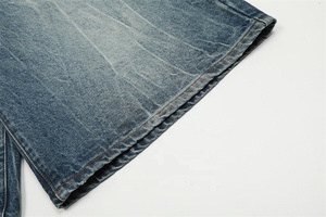 Pantalones Cortos de Mezclilla Personalizados STARLIGHT para Hombre, Lavado a la Moda, Lavado Nieve, Lavado Azul Cielo, Pantalones Cortos de Mezclilla Casuales de Alta Calidad para Hombre - Product Image 3