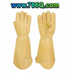 ถุงมือพิเศษพร้อมสายรัดข้อมือยาวพิเศษ ถุงมือยางลาเท็กซ์แบบยาวให้ความอบอุ่น - Product Image 1