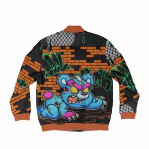 2025 Latest Custom Made Stand Collar Bomber Jacket High Quality Winter Wear Lightweight Dyed with Any Pattern <b>Design</b> - Product Image 2