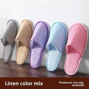 Pantuflas Hidratantes Desechables Suaves y Gruesas de Algodón 100% Personalizables, Antideslizantes y Duraderas, OEM/ODM para Hoteles, Salones de Belleza y Turismo - Product Image 6