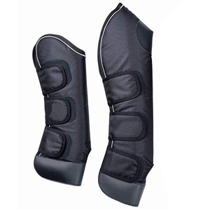 Bottes d'équitation en cuir brossé personnalisables de haute qualité avec design antidérapant pour la protection des jambes - Product Image 2