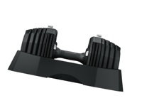 Mancuerna ajustable recubierta de 55lb, 25kg, equipo deportivo de entrenamiento, venta al por mayor