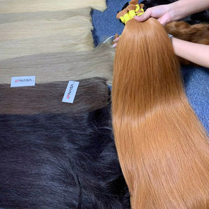 Extensions de cheveux vierges vietnamiens 100% naturels NASA HAIR VIETNAM, couleur claire, sans produits chimiques, longues, couleurs personnalisées - Product Image 1