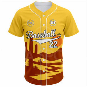 Custom <b>Baseball</b> Team Uniform Jersey Set 100% Polyester Lightweight Quick Dry Sublimation Sportswear Summer Letter Front Logo - Product Image 2