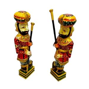 Design Art Déco de la Garde Royale du Rajasthan pour les occasions de Diwali et de retraite - Product Image 1