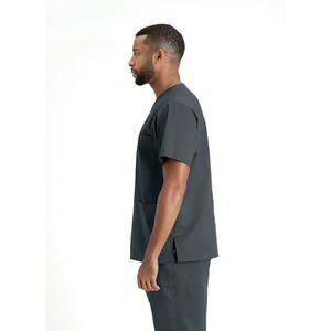 Uniformes de Hospital Más Vendidos, Bata de Laboratorio Blanca para Hombre, Bata de Paciente, Uniforme Médico, Conjuntos de Uniformes Quirúrgicos a Precios Muy Competitivos - Product Image 3