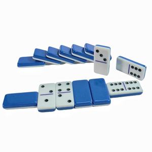 Juego de Dominó Doble Seis de Resina, Piezas de Juego Duraderas, Estuche para Dados para Torneos, Ecológico, Alto Estándar - Product Image 2