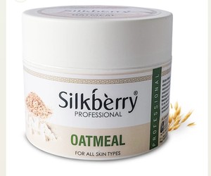 Crème Visage Exfoliante et Nettoyante en Profondeur aux Herbes et à l'Avoine Silkberry Professional pour l'Élimination des Peaux Mortes – Livraison par Mer et Air - Product Image 1