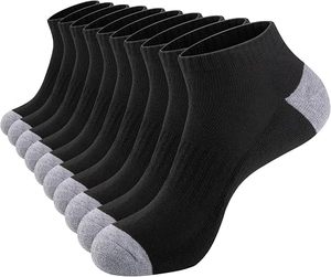 Chaussettes de sport respirantes en tricot pour femmes, mélange de coton, couleur unie, séchage rapide, pour la course à pied, le basketball, le cyclisme - Product Image 2
