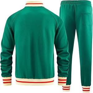 Ensemble de survêtement homme personnalisé avec logo, réfléchissant 3M, coupe ajustée, fermeture éclair, deux pièces - Product Image 6