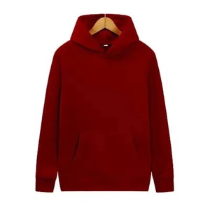 Sudadera con Capucha Blanca Unisex, Corte Regular, Algodón French Terry, Casual, con Bolsillo, Manga Larga, para Otoño - Product Image 3