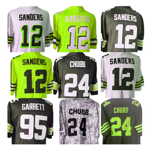 Jersey de Fútbol Americano Personalizado con Bordado, Poliéster de Alta Calidad, el Mejor Diseño de Uniformes Deportivos para Equipos de Fútbol - Product Image 4