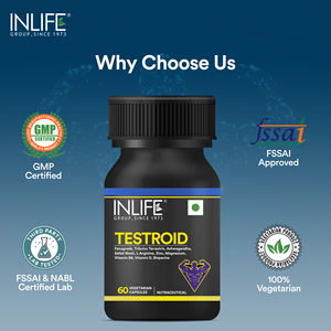 อาหารเสริมเทสโทรอยด์ ได้รับการรับรองมาตรฐาน GMP ISO 22000 ผลิตภัณฑ์ฉลากส่วนตัว สำหรับผู้ใหญ่ มังสวิรัติ ปราศจากน้ำตาล สมุนไพรอายุรเวท 60 แคปซูล เพิ่มพลังงาน - Product Image 2