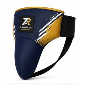 High Quality Leather Adjustable <b>Lace</b>-Up Closure Professional Groin & Abdominal Protector for Boxing Muay Thai & MMA - Product Image 4