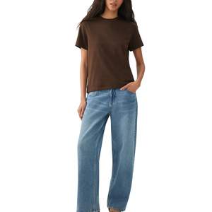 Camiseta de Algodón Lisa Personalizada para Mujer, Cuello Redondo, Manga Corta, Informal, Básica, Fabricante Mayorista OEM - Product Image 4