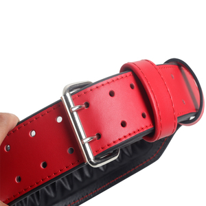 Cinturón de Levantamiento de Pesas de Cuero al Mejor Precio, Protección Resistente y Ajustable con Hebilla para Hombres y Mujeres, Entrenamiento de Powerlifting y Ejercicio - Product Image 4