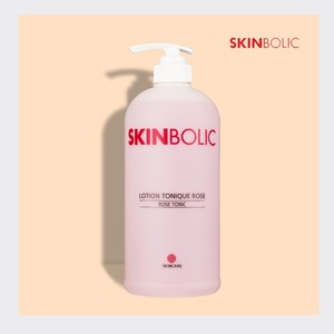 Lotion tonique coréenne Skinbolic K-Beauty à la rose 1000ml, fabriquée en Corée, soin avancé unisexe pour le visage. - Product Image 2