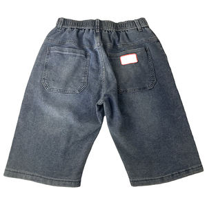 Pantalones cortos de mezclilla rasgados para hombre, a la moda, estilo vintage, informales, ligeros, de tela de algodón suave - Product Image 6