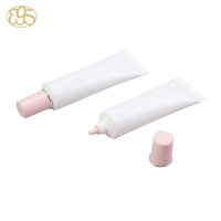 50ml Limpiador Detergente Plástico PCR Caña de azúcar Tubo cosmético con tapón de rosca MDPE Bio-Plástico Respetuoso con el medio ambiente Tubo de diseño verde