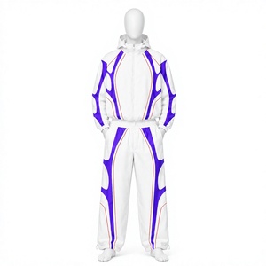 High Quality Customized Zip up Nylon Polyester Windbreaker <b>Jacket</b> and <b>Track</b> Pants Set Tracksuit for <b>Men</b> - Product Image 5