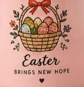 Wholesale Retro Style Iron Enamel Coffee Mug Camping Teacup Featuring Easter Brings New Hope Art Design Portable Lightweight - Product Image 5
