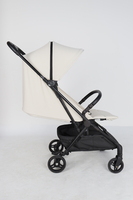 Poussette bébé pliable d'une seule main, luxe, système de voyage, OEM, légère