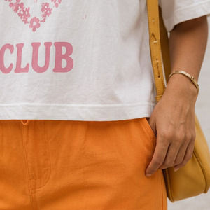T-shirt ample en jersey de coton doux et respirant à manches courtes pour femme - Product Image 6