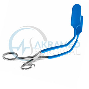 Retractor Vaginal Lateral de 8.25 Pulgadas con Recubrimiento Azul, Acero Inoxidable Alemán de Primera Calidad, Certificado CE, Instrumento de Ginecología - Product Image 4