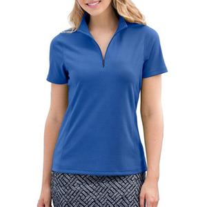 Camisas Polo de Golf de Secado Rápido para Mujer al por Mayor, Camisas Polo Deportivas de Manga Corta que Absorben la Humedad - Product Image 6