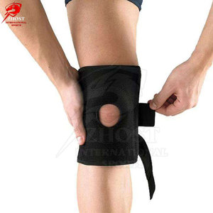 Sangles de genou robustes, conception de compression de qualité supérieure, support flexible, matériau doux et confortable pour la musculation, les squats et le fitness - Product Image 6