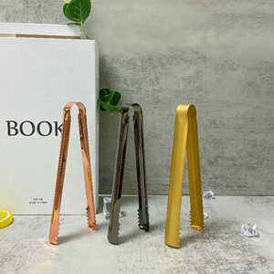 Pinzas para Cubitos de Hielo de Metal Pequeñas Personalizadas, Herramienta de Servicio de Acero Inoxidable para Bebidas, Agua, Café, Té, Cerveza, Cócteles en Casa, Club, Fiesta - Product Image 6