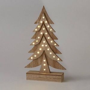 Wooden Christmas <b>Tree</b> <b>Ornament</b> Eco Friendly Festive Decoration For Christmas <b>Tree</b> Home Party Events - Product Image 1