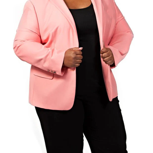 Greek Letter Premium Logo Unisex Business <b>Blazer</b> Formal Suit Regular Fit Zipper Plus Size Trousers <b>Set</b> Office Wear School Gear - Product Image 6