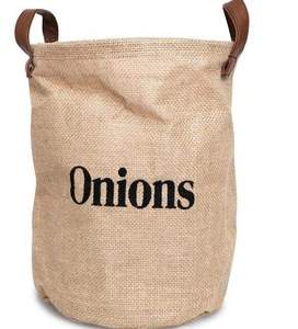 Bolsa de Almacenamiento Transpirable de Yute para Guardar Ropa y Alimentos de Forma Segura - Product Image 4