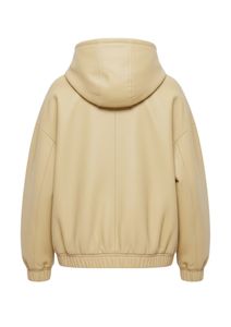 Premium Women's PU Leather Full <b>Zip</b> <b>Hooded</b> Tracksuit Set – Oversized Hoodie & Relaxed Jogger Pants Luxury Streetwear Outfit - Product Image 5