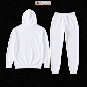 Conjunto Deportivo para Hombre, Sudadera con Capucha Blanca con Estampado Gráfico, Pantalones Jogger, Ropa Deportiva Casual, Venta al Por Mayor - Product Image 6
